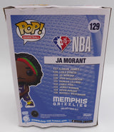 Ja Morant Autographed Funko POP Vinyl Figurine Memphis Grizzlies Beckett BAS QR #BF76748