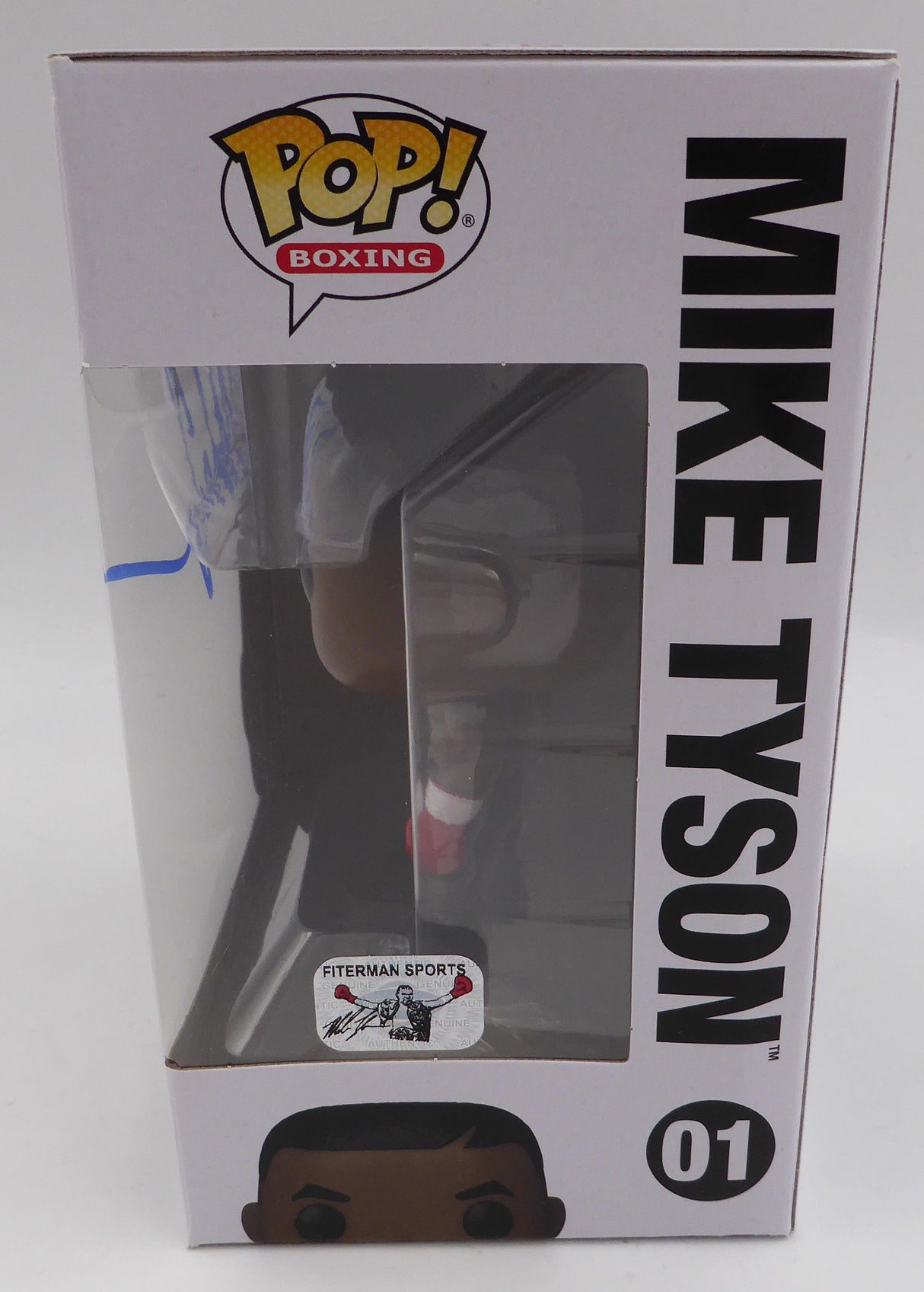 Mike Tyson Autographed Funko POP Vinyl Figurine Beckett BAS QR #BE12343