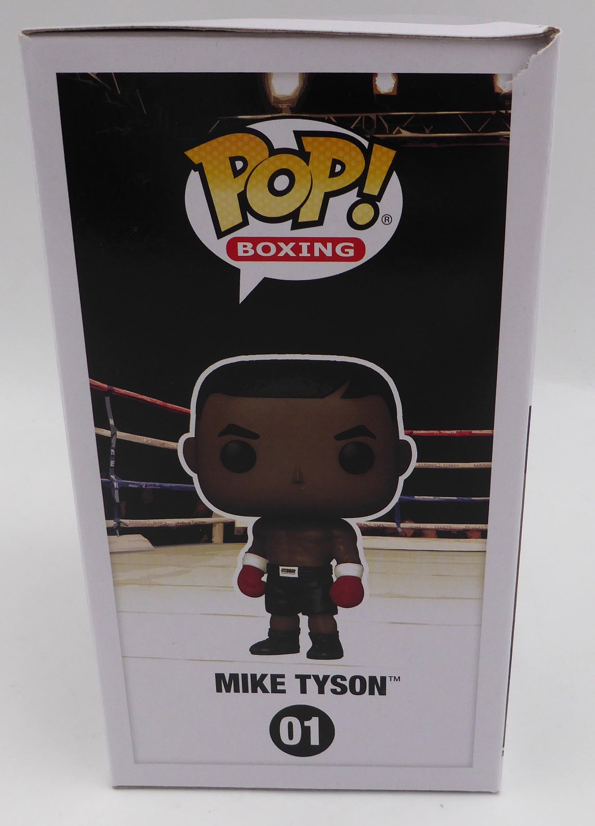Mike Tyson Autographed Funko POP Vinyl Figurine Beckett BAS QR #BE12343