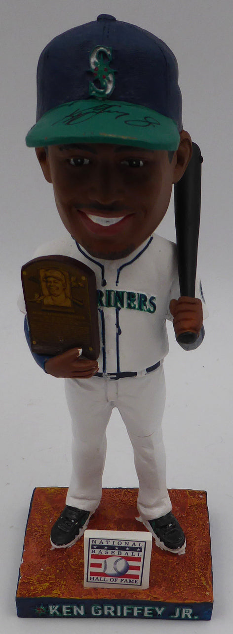 Ken Griffey Jr. Autographed Bobblehead Seattle Mariners MCS Holo #68051