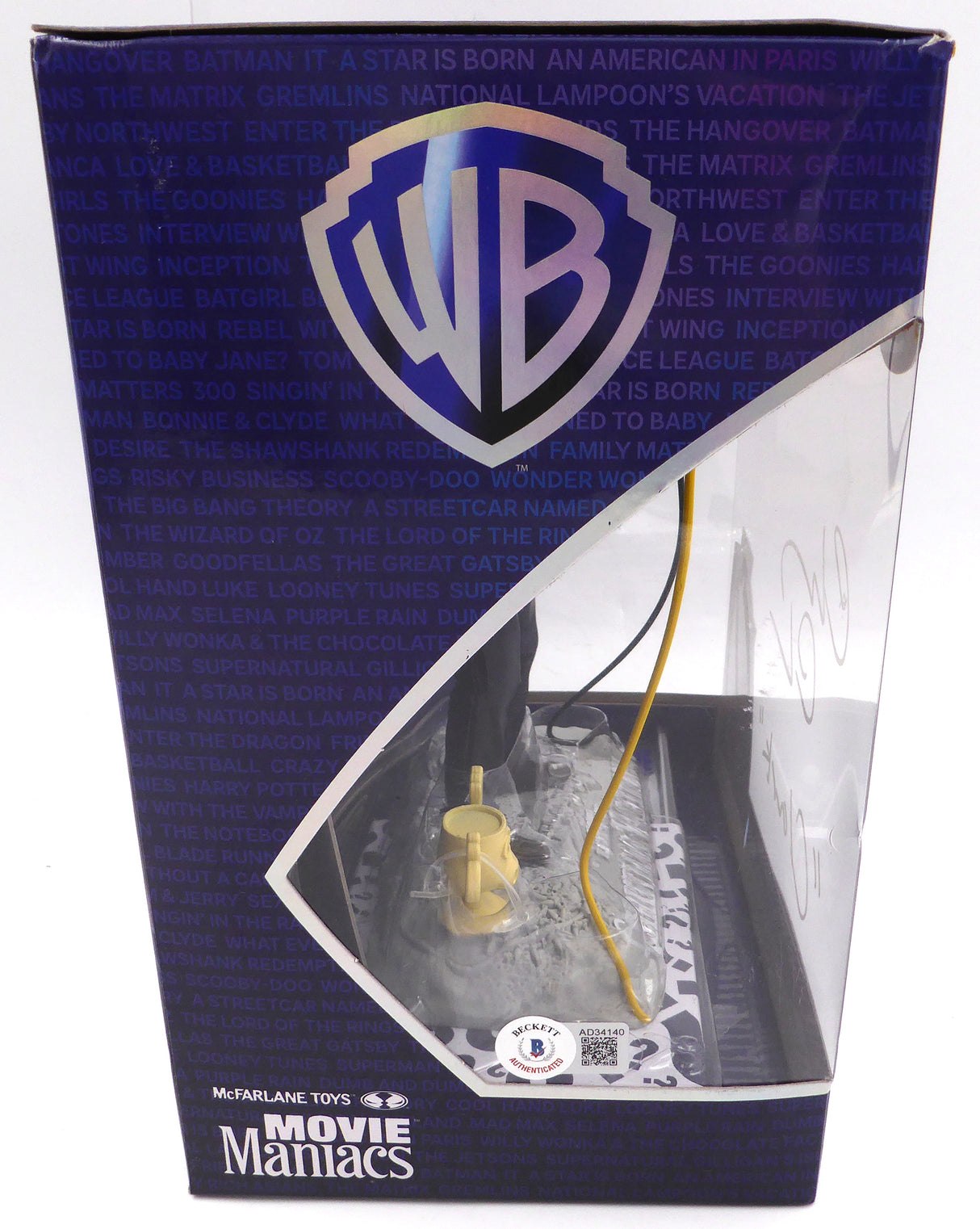 Chevy Chase Autographed McFarlane Toys Movie Maniacs Action Figure Christmas Vacation "Clark" Beckett BAS QR #AD34140