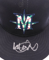 Ichiro Suzuki Autographed Hat Seattle Mariners IS Holo SKU #225874