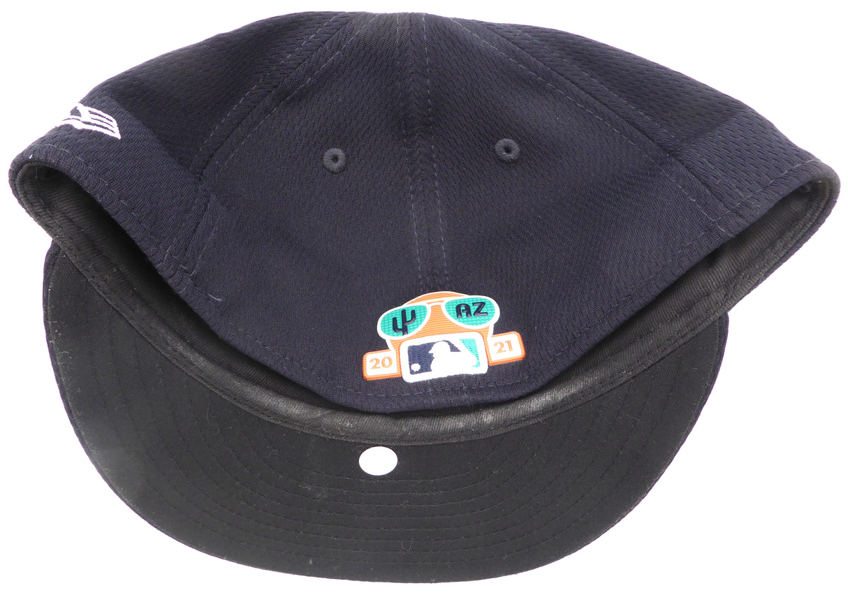 Ichiro Suzuki Autographed Hat Seattle Mariners IS Holo SKU #225874