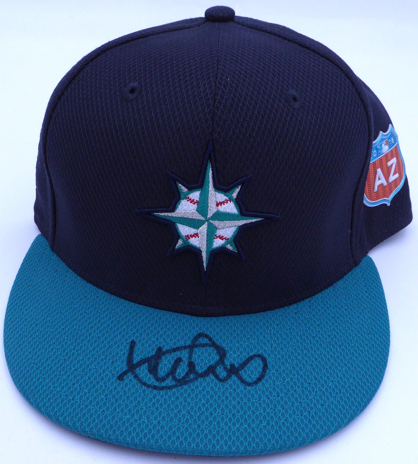 Ichiro Suzuki Autographed 2016 Spring Training Hat Seattle Mariners IS Holo SKU #225876
