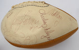 1977 Oakland Raiders Autographed Football With 40 Signatures Including John Madden Beckett BAS QR #AD40716