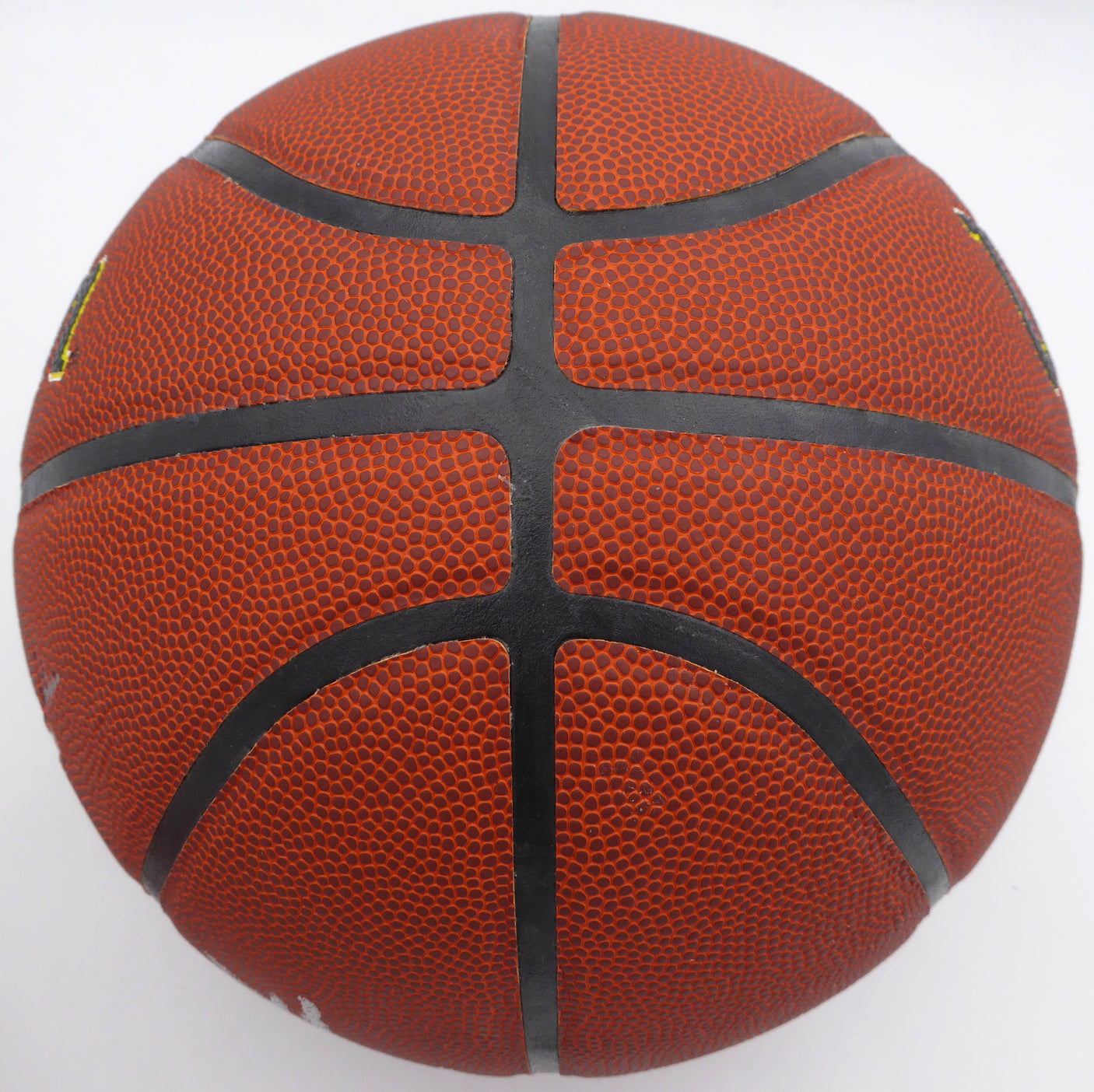 John Stockton Autographed Basketball Utah Jazz (Smudged) Beckett BAS QR #1W271700