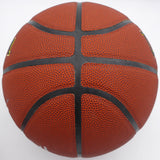 John Stockton Autographed Basketball Utah Jazz (Smudged) Beckett BAS QR #1W271700