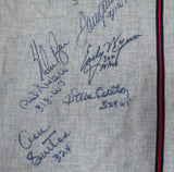 300 Win Club Autographed Jersey With 8 Signatures Including Nolan Ryan, Tom Seaver and Warren Spahn JSA #XX71926