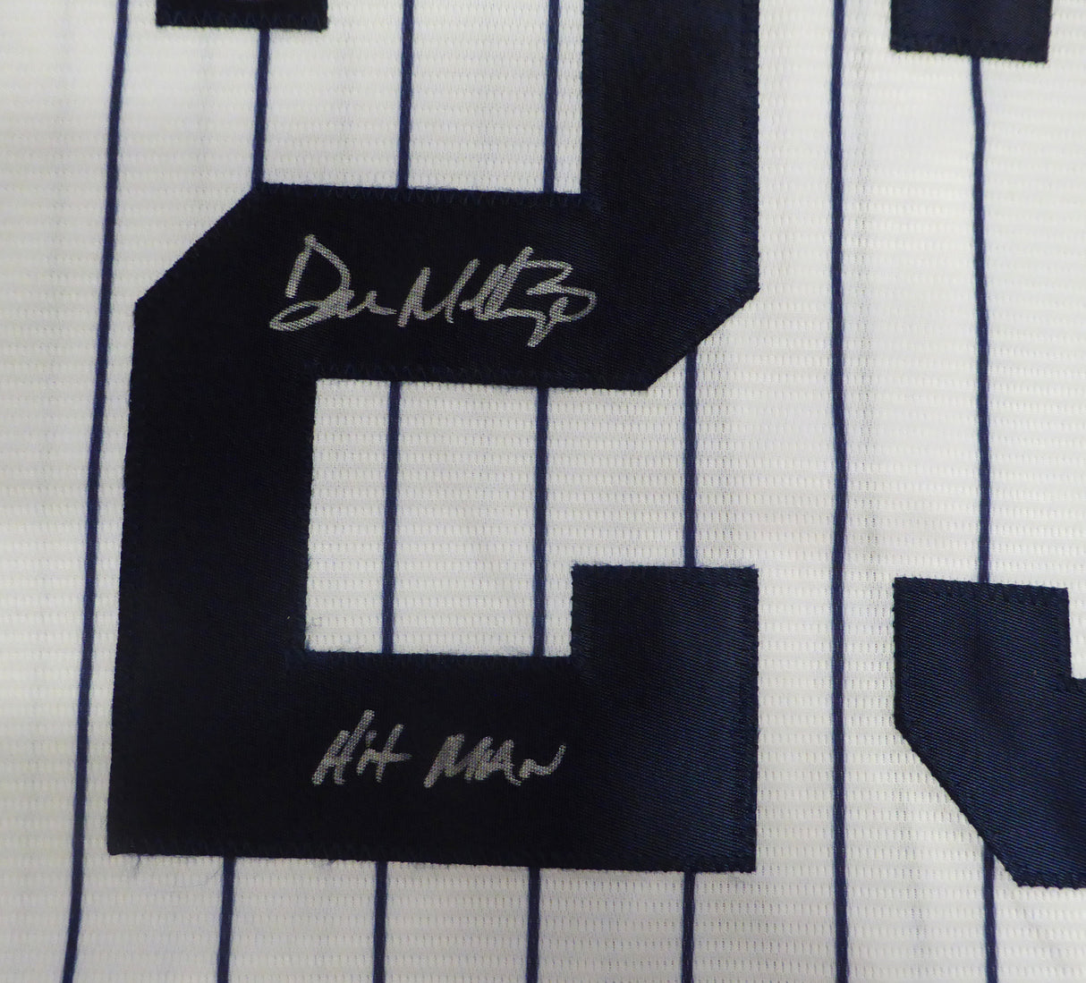 New York Yankees Don Mattingly Autographed White Nike Jersey Size XL "Hit Man" JSA #WIT713637