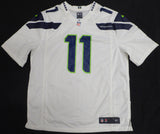Seattle Seahawks Jaxon Smith-Njigba Autographed White Nike Jersey Size XL Beckett BAS QR #W811557