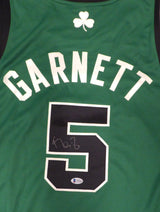 Boston Celtics Kevin Garnett Autographed Green Adidas Jersey Size 44 Beckett BAS #Y92164