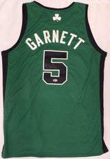 Boston Celtics Kevin Garnett Autographed Green Adidas Jersey Size 44 Beckett BAS #Y92164