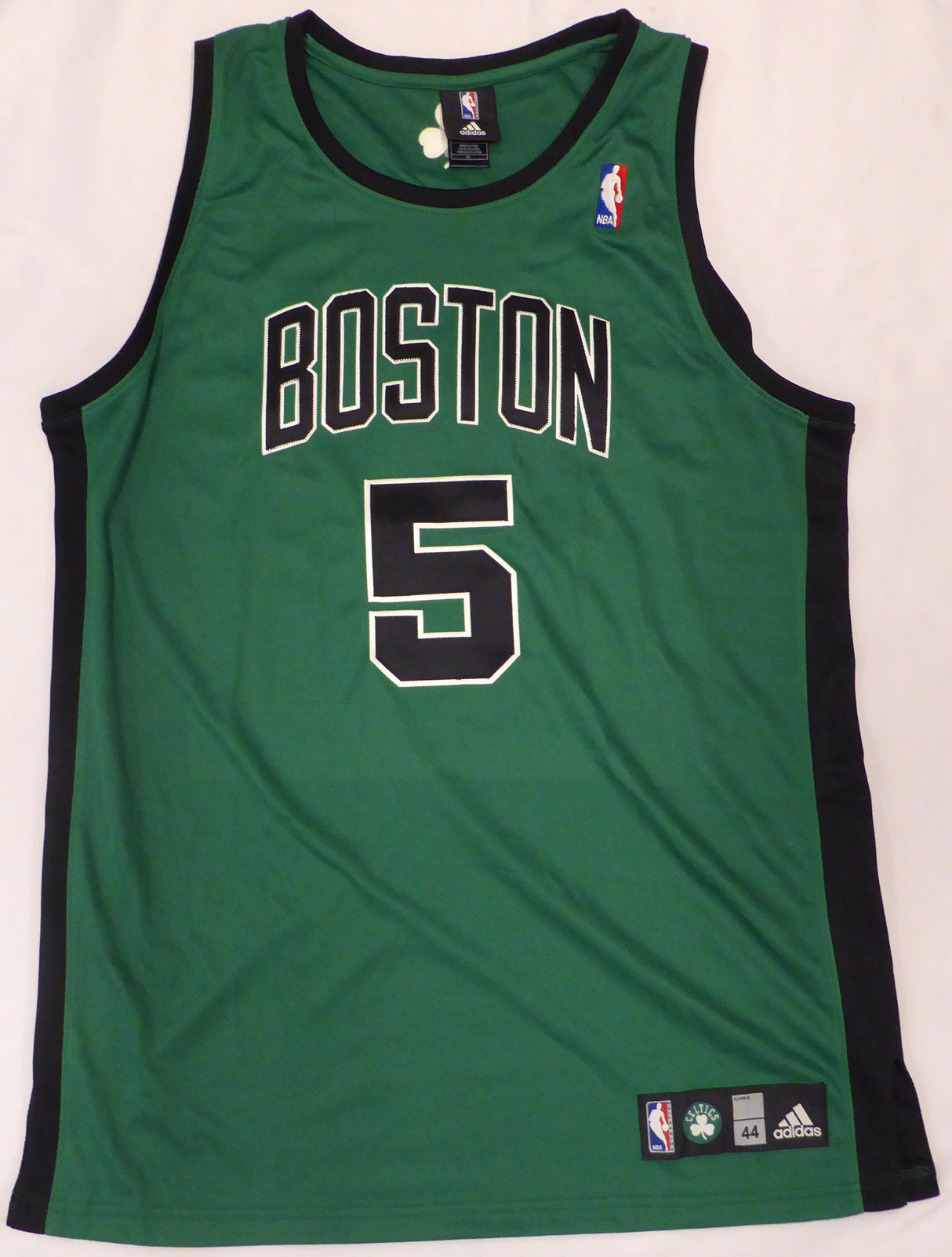 Boston Celtics Kevin Garnett Autographed Green Adidas Jersey Size 44 Beckett BAS #Y92164