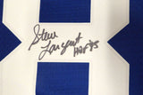 Seattle Seahawks Steve Largent Autographed Blue NFL Jersey Size L "HOF 95" Fanatics Holo #A256929