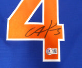 New York Mets Francisco Alvarez Autographed Blue Nike Jersey Size XL Beckett BAS QR #W676650