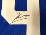 Seattle Seahawks Kenneth Walker III Autographed Blue Jersey Beckett BAS QR #W811291