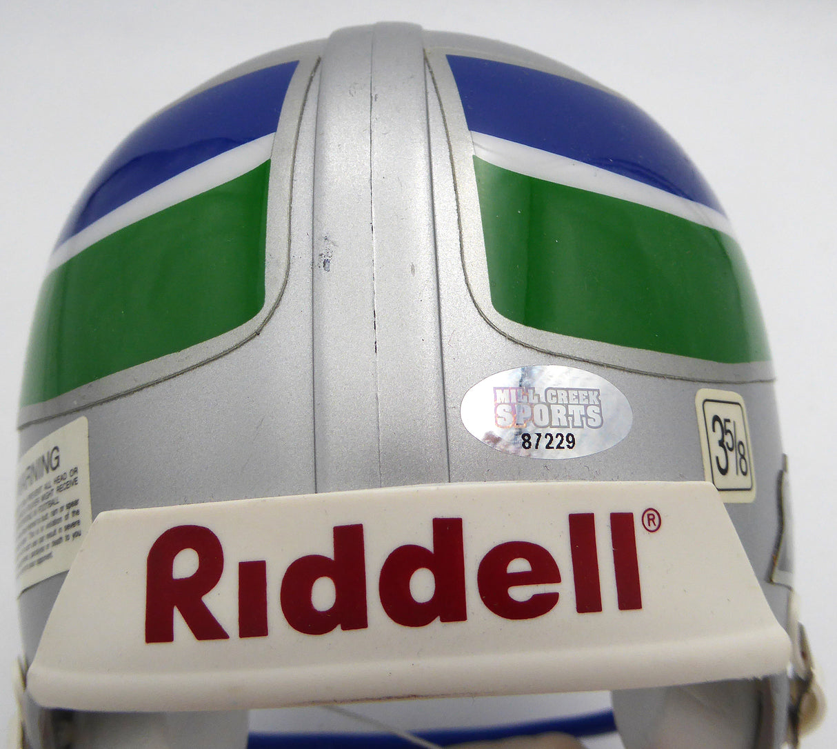 Jacob Green Autographed Seattle Seahawks Mini Helmet MCS Holo #87229