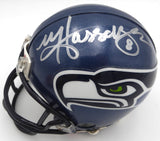 Matt Hasselbeck Autographed Seattle Seahawks Mini Helmet MCS Holo #88486