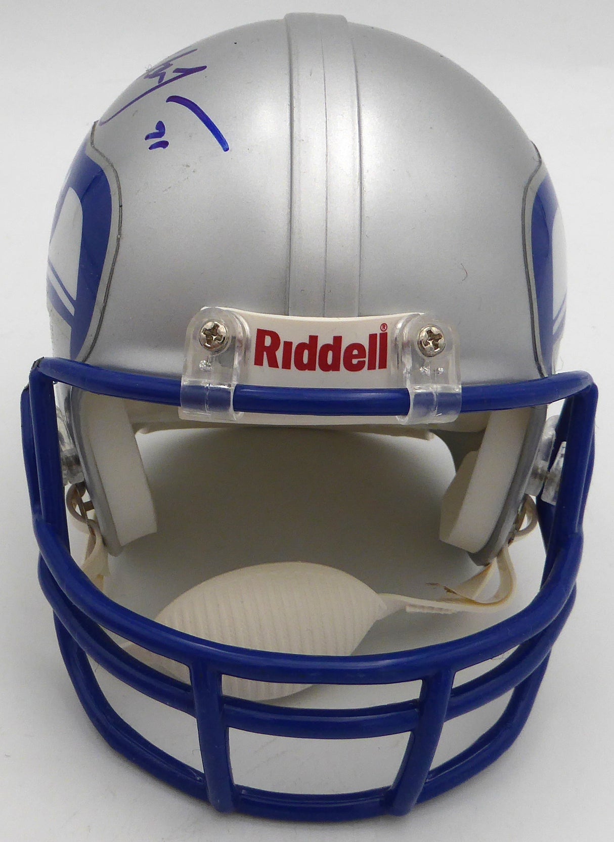 Walter Jones Autographed Seattle Seahawks Mini Helmet "Go Hawks" MCS Holo #64003