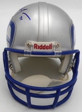 Walter Jones Autographed Seattle Seahawks Mini Helmet "Go Hawks" MCS Holo #64003