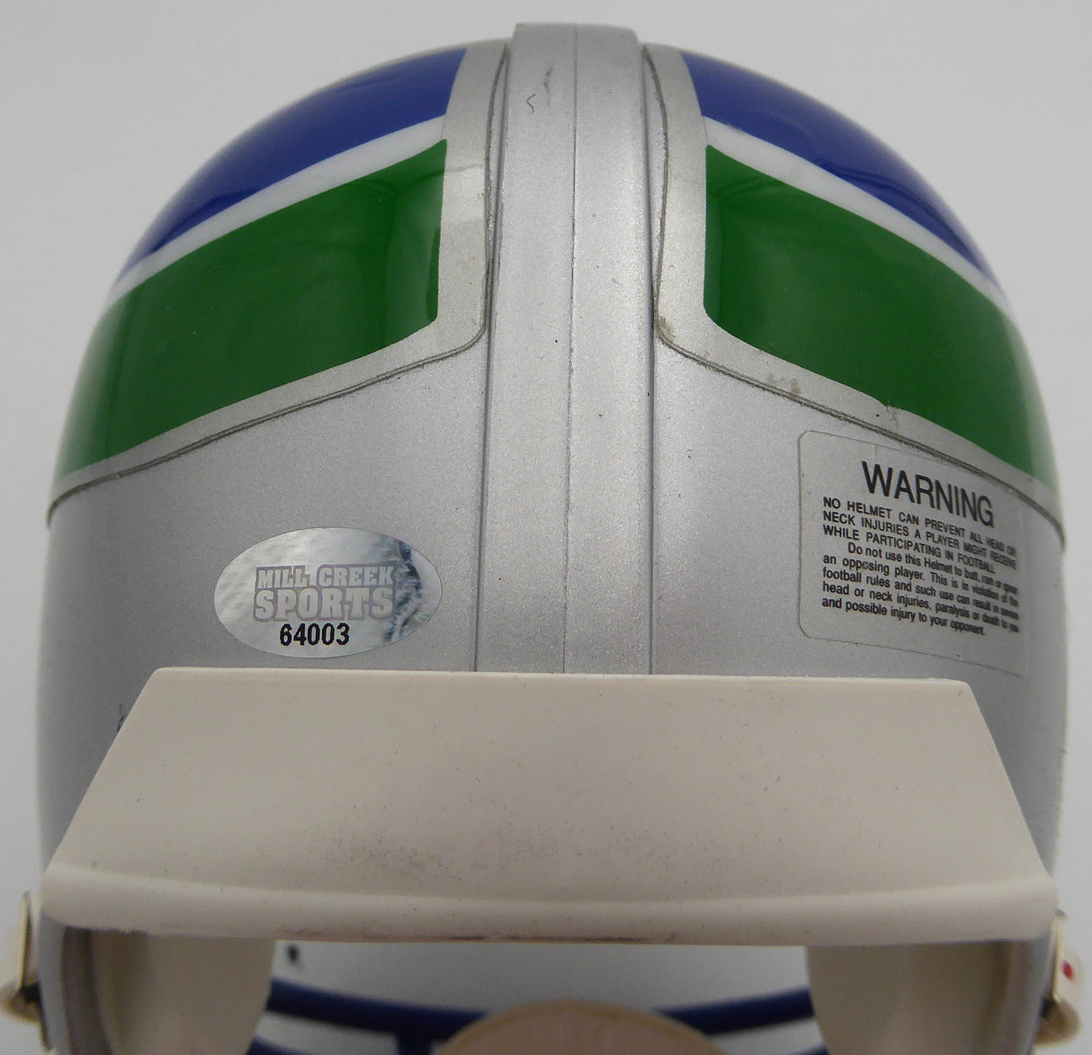 Walter Jones Autographed Seattle Seahawks Mini Helmet "Go Hawks" MCS Holo #64003