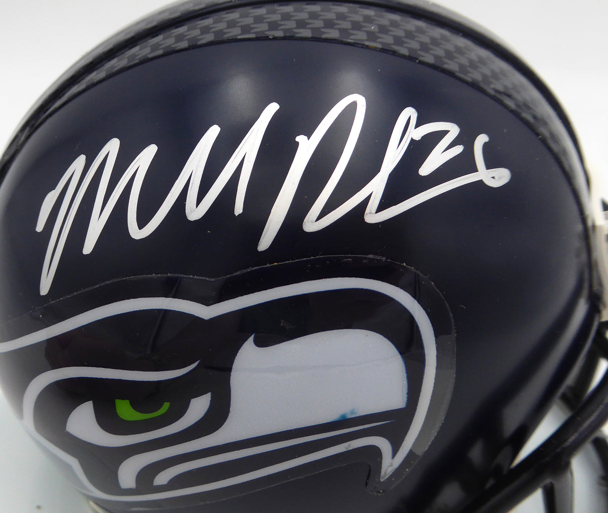Michael Robinson Autographed Seattle Seahawks Mini Helmet MCS Holo #64026