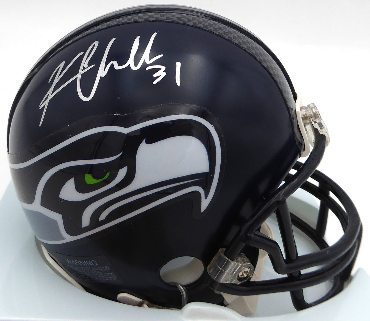 Kam Chancellor Autographed Seattle Seahawks Mini Helmet MCS Holo #88480