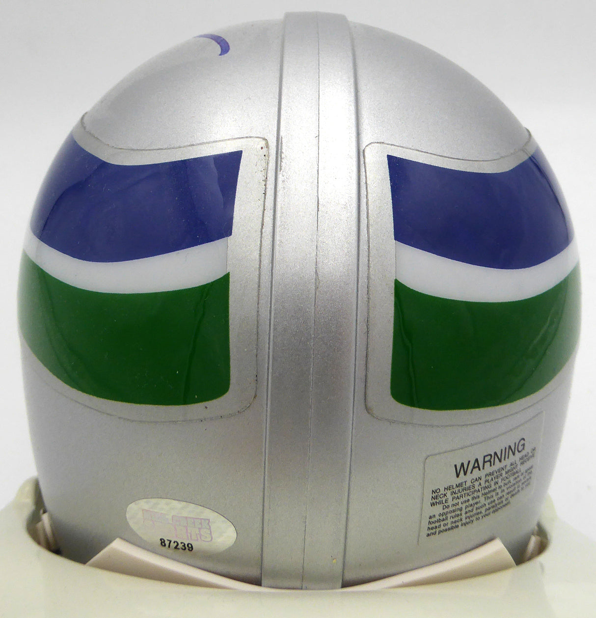 Curt Warner Autographed Seattle Seahawks Mini Helmet MCS Holo #87239