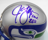 Jim Zorn Autographed Seattle Seahawks Mini Helmet MCS Holo #87256