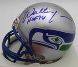 Walter Jones Autographed Seattle Seahawks Mini Helmet "HOF 14" MCS Holo #64004