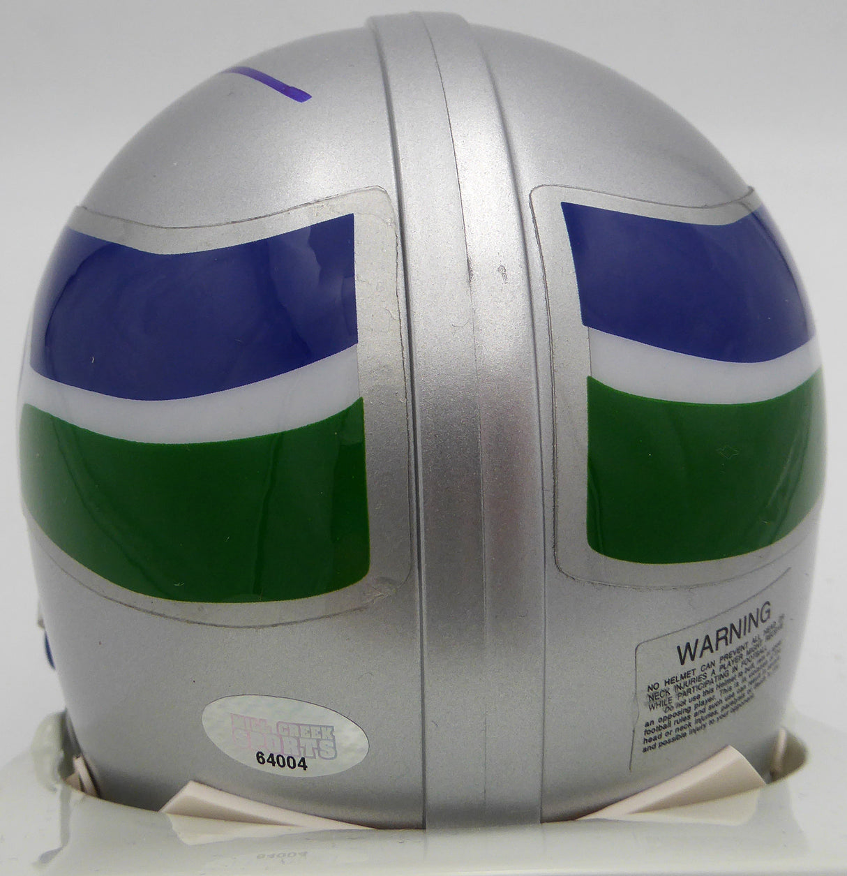 Walter Jones Autographed Seattle Seahawks Mini Helmet "HOF 14" MCS Holo #64004