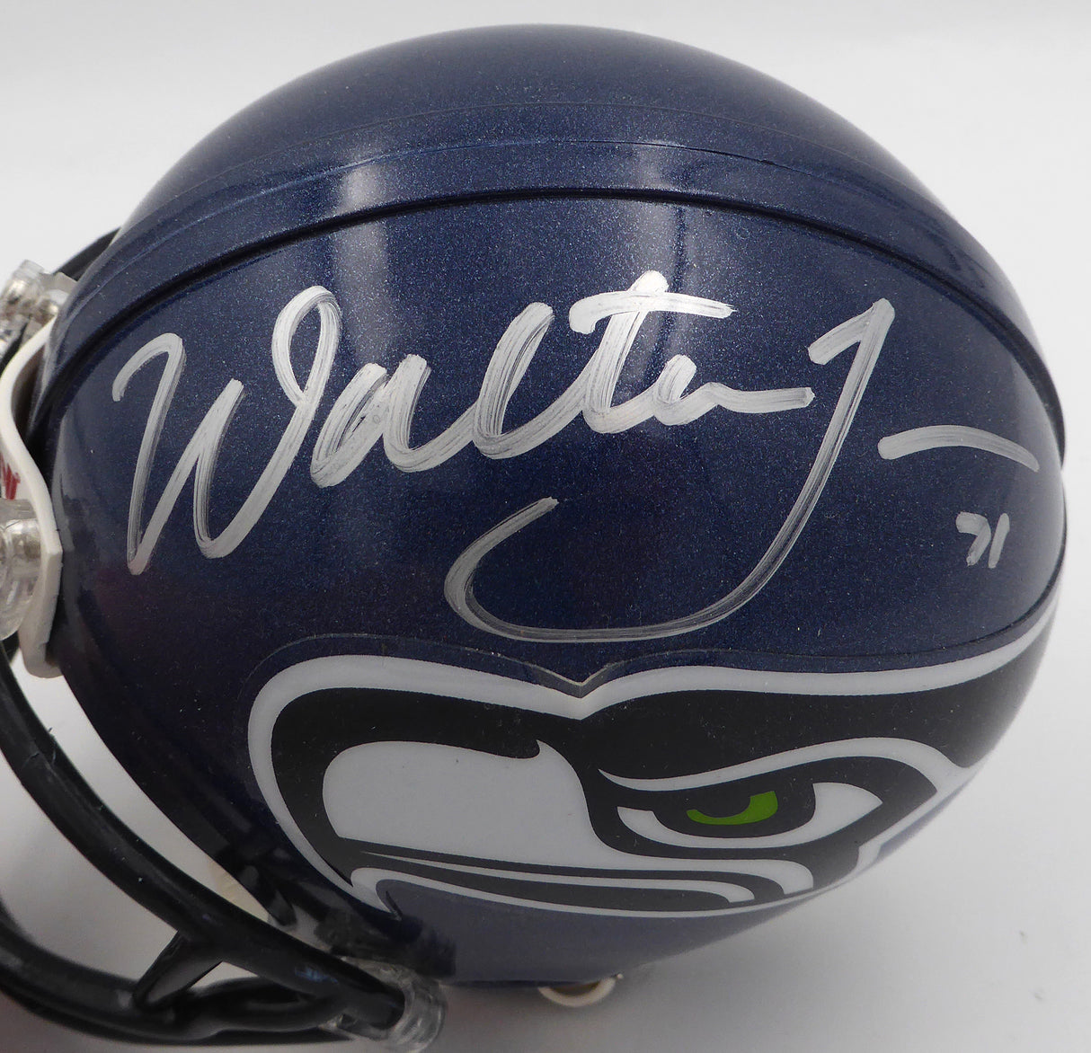 Walter Jones Autographed Seattle Seahawks Mini Helmet MCS Holo #64005