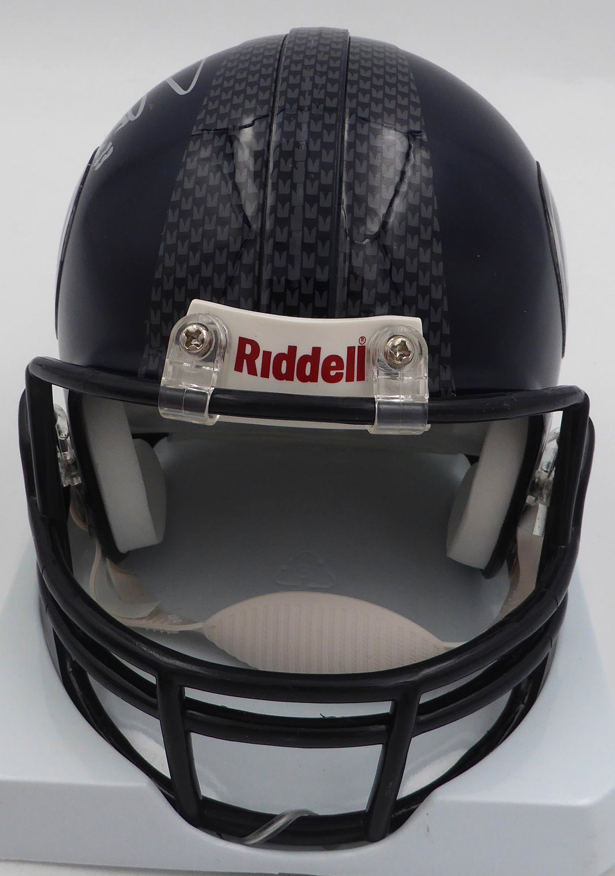 Russell Wilson Autographed Seattle Seahawks Mini Helmet RW Holo #37865