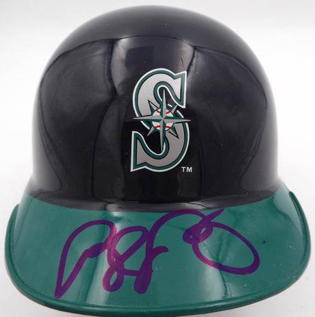 Bret Boone Autographed Seattle Mariners Mini Batting Helmet MCS Holo #64029