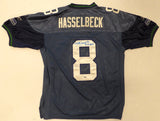 Seattle Seahawks Matt Hasselbeck Autographed Blue Authentic Reebok Jersey MCS Holo #87252