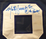 Seattle Seahawks Matt Hasselbeck Autographed Blue Authentic Reebok Jersey MCS Holo #87252