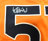 Seattle Mariners Ichiro Suzuki Autographed 2007 All Star Orange Authentic Cool Base Majestic Jersey IS Holo SKU #241614