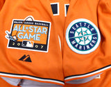 Seattle Mariners Ichiro Suzuki Autographed 2007 All Star Orange Authentic Cool Base Majestic Jersey IS Holo SKU #241614