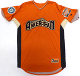 Seattle Mariners Ichiro Suzuki Autographed 2007 All Star Orange Authentic Cool Base Majestic Jersey IS Holo SKU #241614