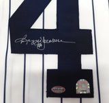 New York Yankees Reggie Jackson Autographed White Majestic Jersey MLB Holo #MT00557499