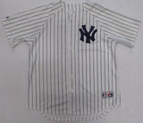 New York Yankees Reggie Jackson Autographed White Majestic Jersey MLB Holo #MT00557499