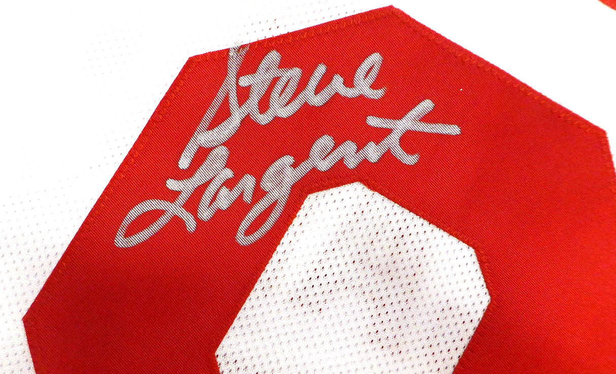 Seattle Seahawks Steve Largent Autographed Pro Bowl White Jersey MCS Holo #88494