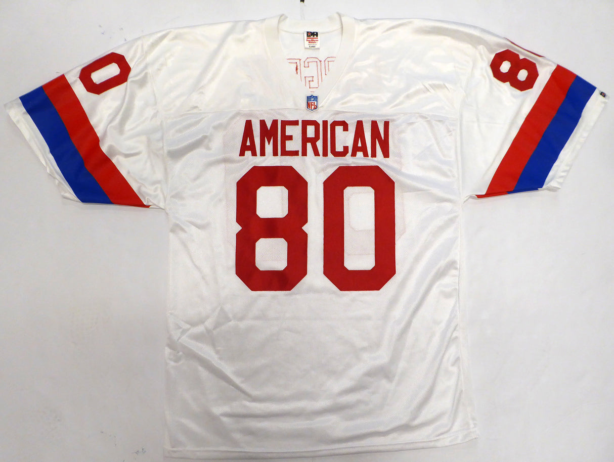 Seattle Seahawks Steve Largent Autographed Pro Bowl White Jersey MCS Holo #88494