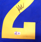 Los Angeles Rams Kyren Williams Autographed Blue Jersey Beckett BAS QR #BQ25107