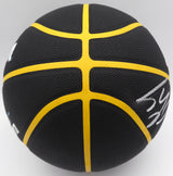 Shaquille Shaq O'Neal Autographed 75th Anniversary City Edition Basketball Miami Heat (Smudged) Beckett BAS Witness QR #W169278