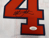Team USA Christian Laettner Autographed White Jersey JSA #WIT755634