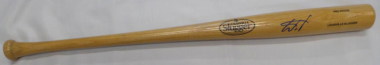 Wander Franco Autographed Louisville Slugger Bat Tampa Bay Rays JSA #AJ32501