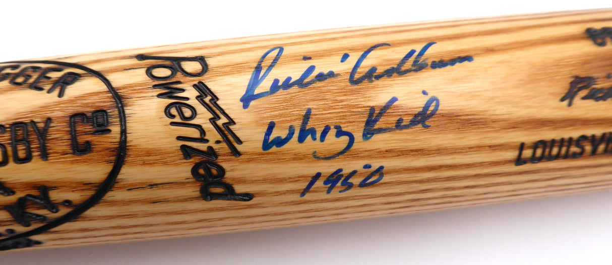 Richie Ashburn Autographed Louisville Slugger Bat Philadelphia Phillies "Whiz Kid 1950" JSA #AK98017