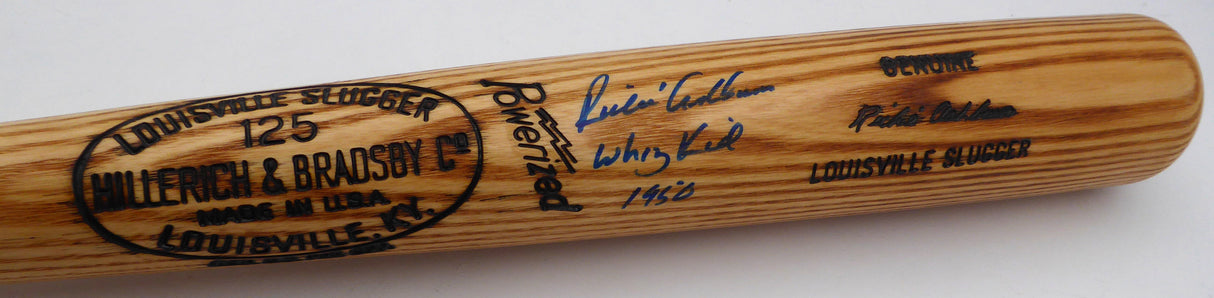 Richie Ashburn Autographed Louisville Slugger Bat Philadelphia Phillies "Whiz Kid 1950" JSA #AK98017