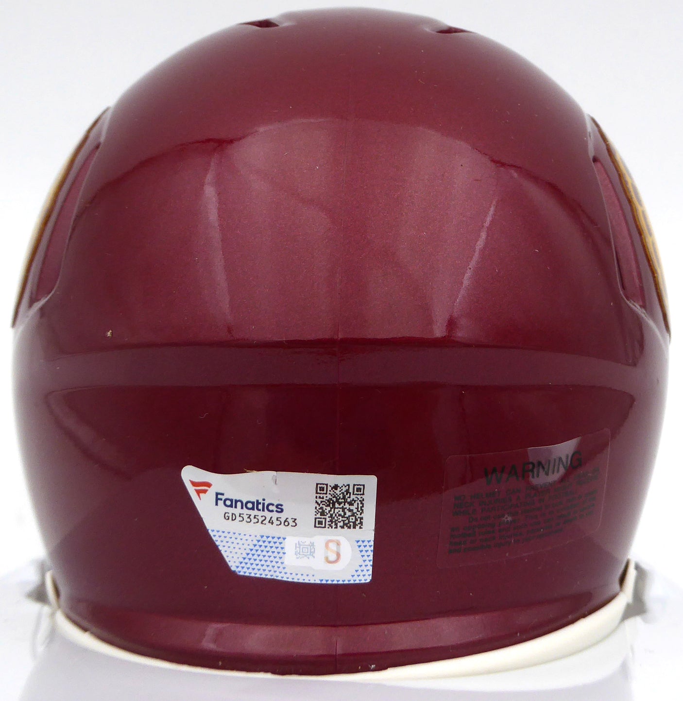 Caleb Williams Autographed USC Trojans Speed Mini Helmet (Smudged) Fanatics Holo #GD53524563